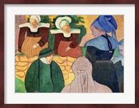 Women in Brittany Fine Art Print