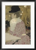 Woman Seated in a Bar Fine Art Print