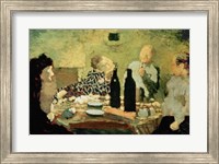 The Family After a Meal, 1891 Fine Art Print