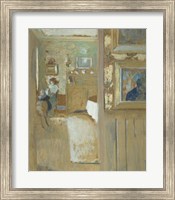 At the House of Maurice Denis at Saint-Germain-en-Laye, c. 1905 Fine Art Print