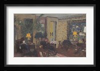 The Salon with Three Lamps, Rue Saint-Florentin, 1899 Fine Art Print
