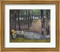 Madeleine in the Bois d'Amour, 1888 Fine Art Print