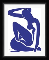 Blue Nude I Fine Art Print