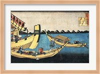 A Summer Sight on the River Sumida Fine Art Print