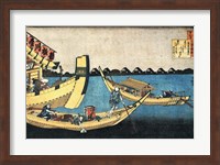 A Summer Sight on the River Sumida Fine Art Print
