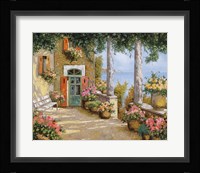 Le Colonne Sulla Terrazza Fine Art Print