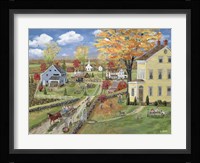 Autumn Chores Fine Art Print