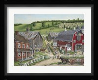 Busy Barnyard Fine Art Print