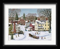 Christmas Sleigh Fine Art Print