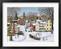 Christmas Sleigh Fine Art Print