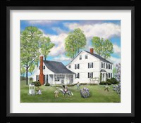 Connecticut Home Stead Fine Art Print