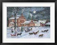 The Carolers Gather Fine Art Print