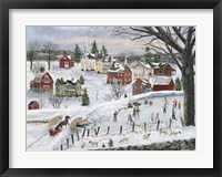 The Red Sleigh Fine Art Print