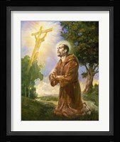 Saint Francis Of Assisi Fine Art Print