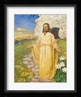 Jesus Has Risen Framed Print