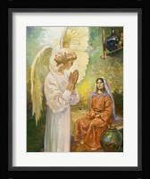 Annunciation Framed Print