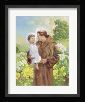St Francis Framed Print