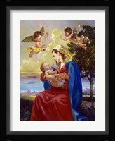 Mother And Child Fine Art Print