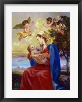 Mother And Child Fine Art Print