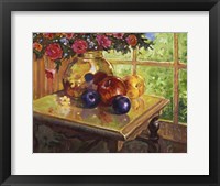 Fruit And Flowers Fine Art Print