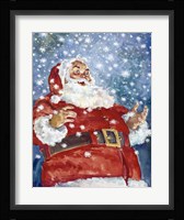Jolly Santa Fine Art Print