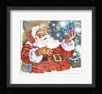 Santa's Glow Fine Art Print