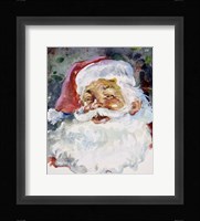 Santa Face Fine Art Print