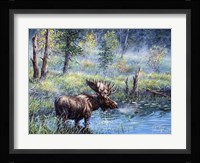 Moose Painting 1 Fine Art Print