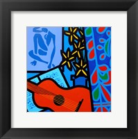 Still Life With Matisse 2 Framed Print