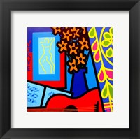 Still Life With Matisses Verve Framed Print