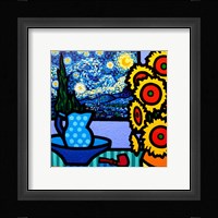 Still Life With Starry Night Fine Art Print