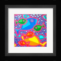 Funky Fish Framed Print