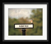 Bluebird At Cloud Field Fine Art Print