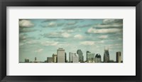 Downtown Nashville After Sunrise Framed Print