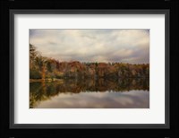 Autumn At Lake LaJoie 1 Framed Print
