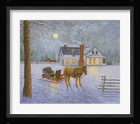 Wintery Night Fine Art Print