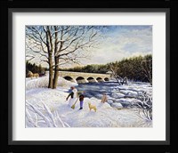 Pakenham Bridge Winter Fine Art Print