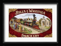 Bells & Whistles Train Framed Print