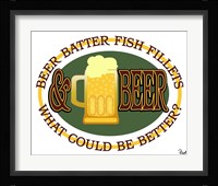 Beer Batter Fish Fillets Fine Art Print