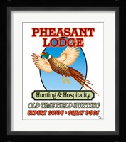 Pheasant Lodge Fine Art Print