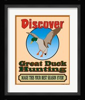 Discover Duck Hunting Fine Art Print