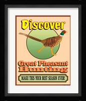 Discover Pheasant Hunting Fine Art Print