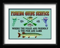 Fishing Guide Service 2 Fine Art Print