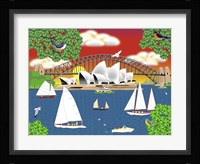 Dream of Sydney Framed Print
