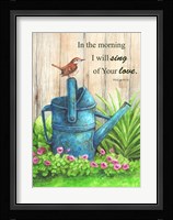 Wren Watercan, Psalm Fine Art Print
