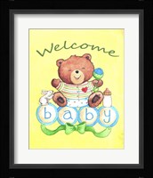 Baby Bear Welcome Fine Art Print