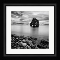 Iceland Dinosaur Framed Print