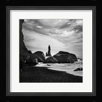 Iceland Vik Rocks Framed Print