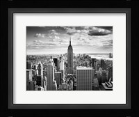 NYC Downtown Framed Print