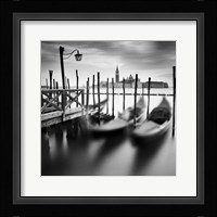 Venice Gondolas Framed Print